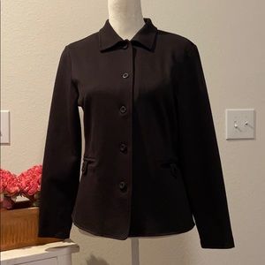 Stylish Cotton Blend Knit Jacket